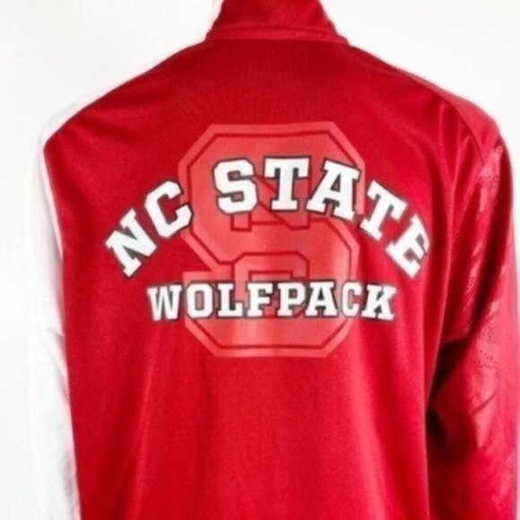 Ncsu Wolfpack Adidas full zip jacket size Large North Carolina State University - Picture 5 of 13